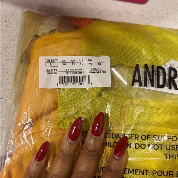 Andrea Iyamah Turi mesh dress - brand new - Picture 7 of 7